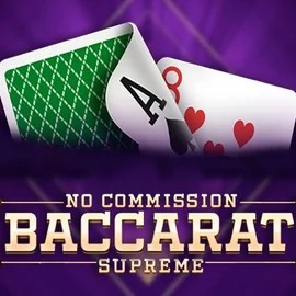 Baccarat Supreme slot logo by OneTouch Games at Carlospin Casino