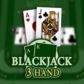 Blackjack 3H (Habanero) online game logo by Habanero on carlospinapp.com