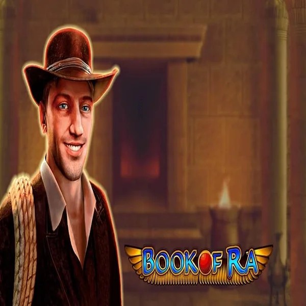 Book of Ra casino game by Greentube – featured logo at Carlospin Casino