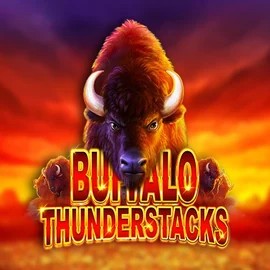 Slots logo of Buffalo Thunderstacks from Amatic Industries at Carlospin Casino