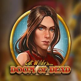 Cat Wilde and the Doom of Dead slot logo by Play'n GO at Carlospin Casino