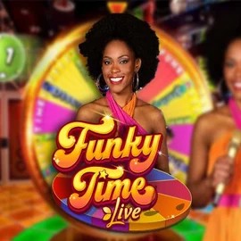 Funky Time logo – Live Casino by Evolution at Carlospin Casino