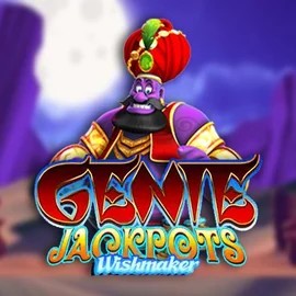 Genie Jackpots Wishmaker slot logo by Blueprint Gaming at Carlospin Casino