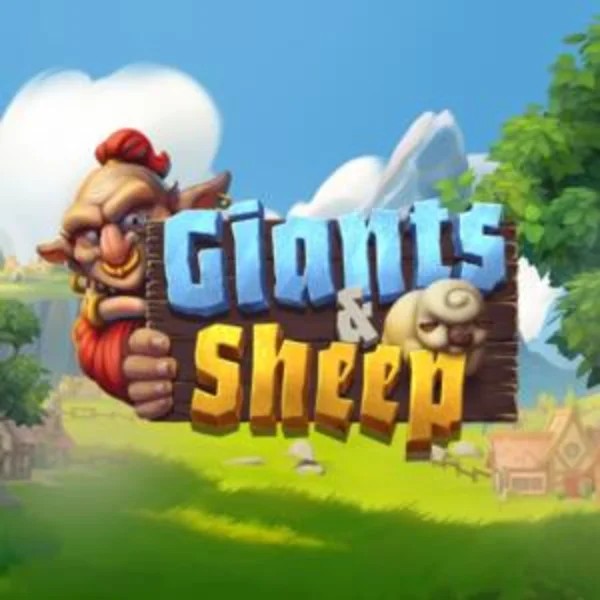 Slots logo of Giants and Sheep from Relax Gaming at Carlospin Casino