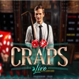 Live Craps slot icon by Evolution, available at Carlospin Casino