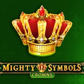 Official Slots logo: Mighty Symbols Crowns by Wazdan at Carlospin Casino