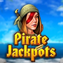 Pirate Jackpots logo by Belatra Games Carlospin Casino