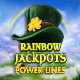 Rainbow Jackpots Power Lines logo by Red Tiger Gaming Carlospin Casino