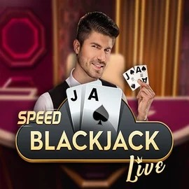 Speed Blackjack logo – Live Casino by Pragmatic Play at Carlospin Casino