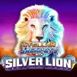 Try Stellar Jackpots with Silver Lion slot by Lightning Box Game on carlospinapp.com – logo image