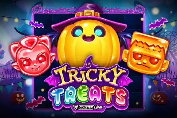 Tricky Treats logo by Push Gaming Carlospin Casino